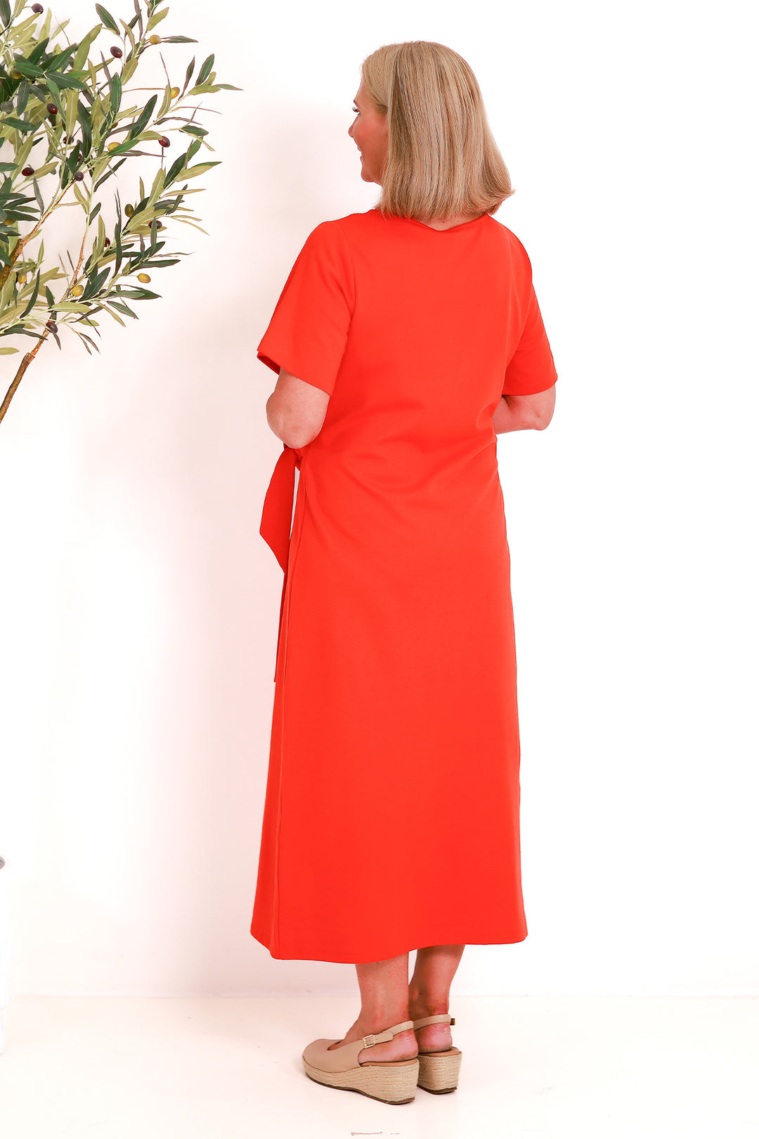 Alanah Tie Dress | ORANGEADE