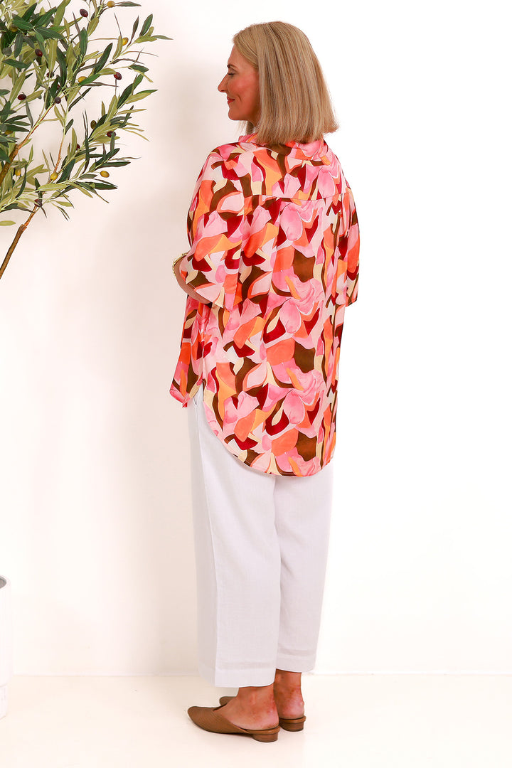Imara Bell Slv | PINK MULTI