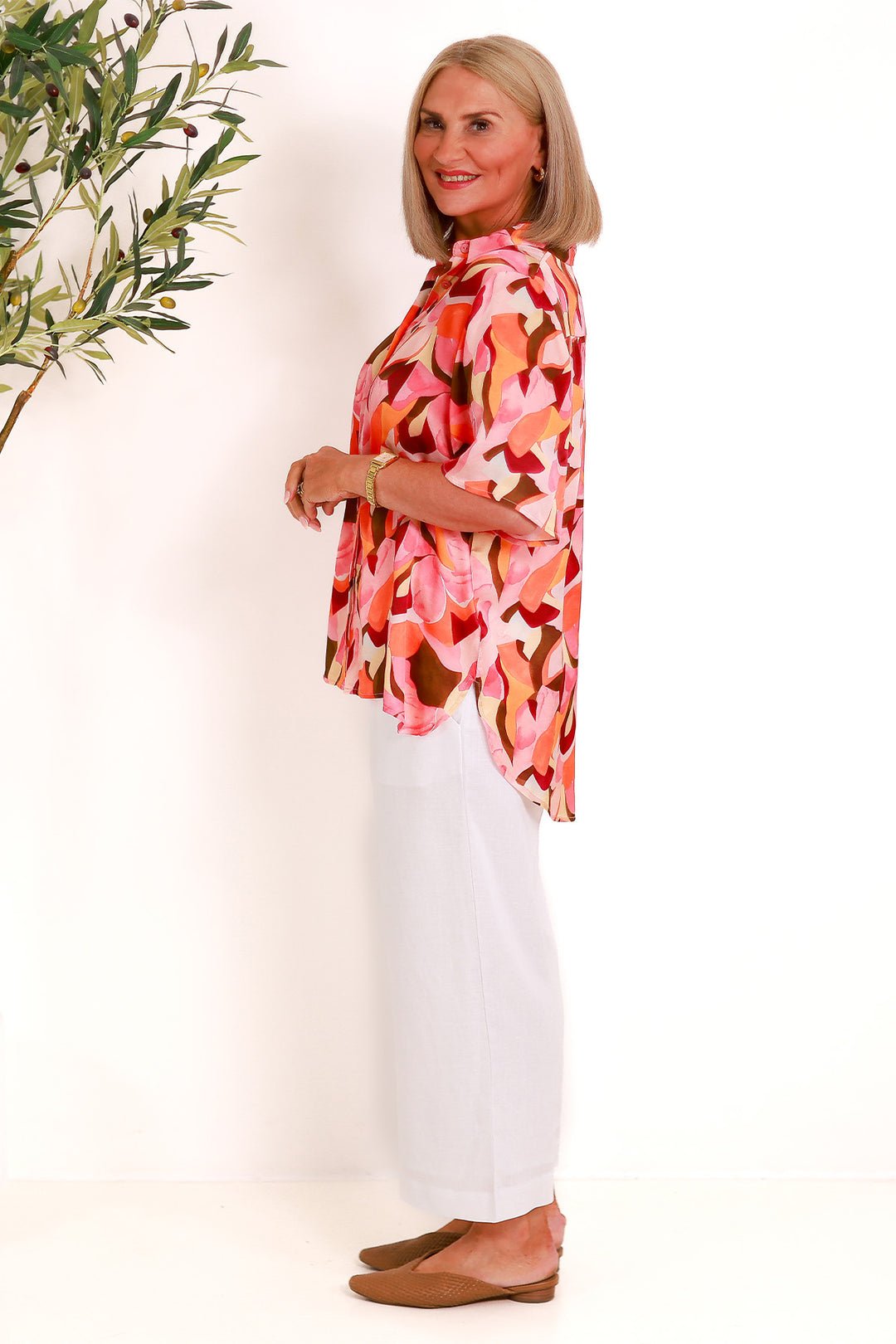 Imara Bell Slv | PINK MULTI