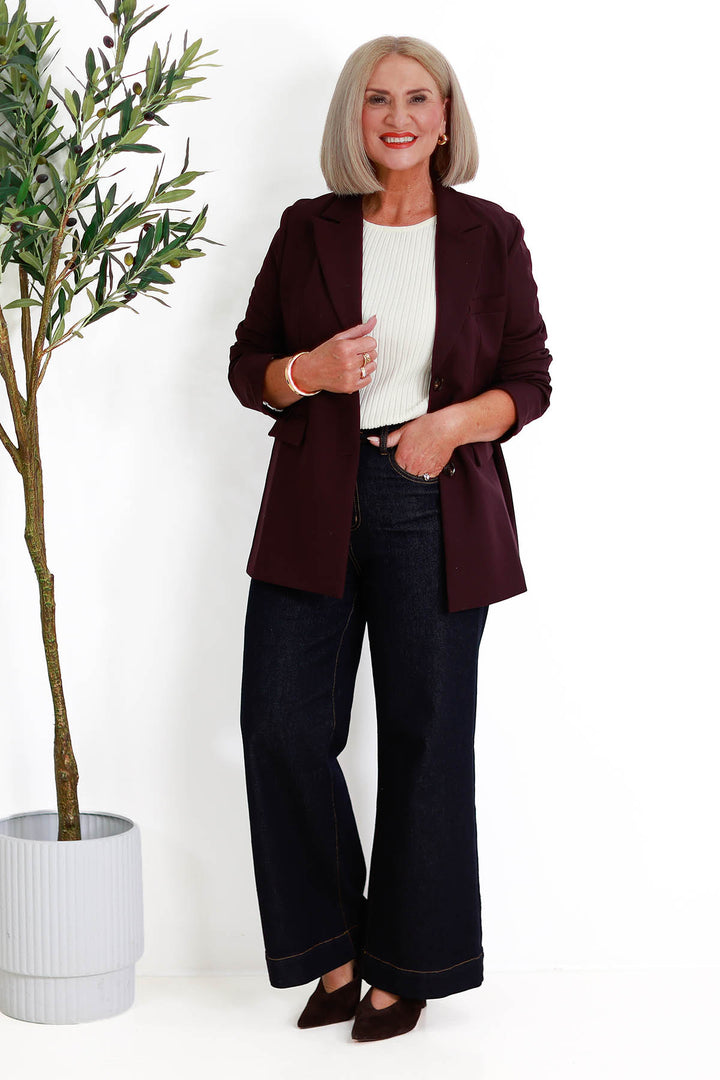 Eden Stretch Blazer | WINE