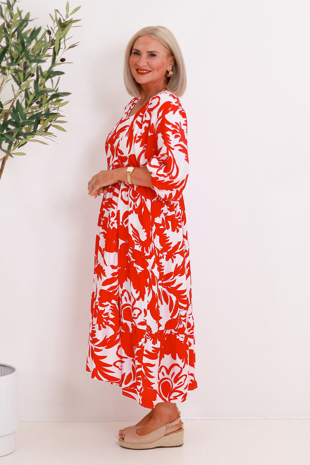 Lovesome Dress - RED