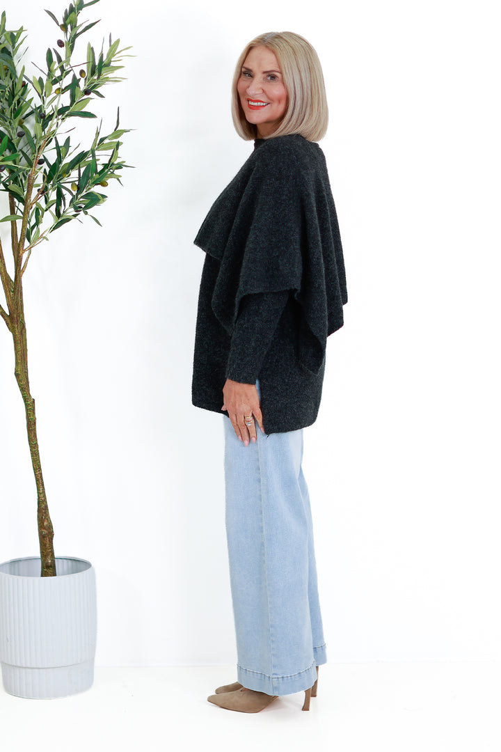 Burano Knit | DK GREY