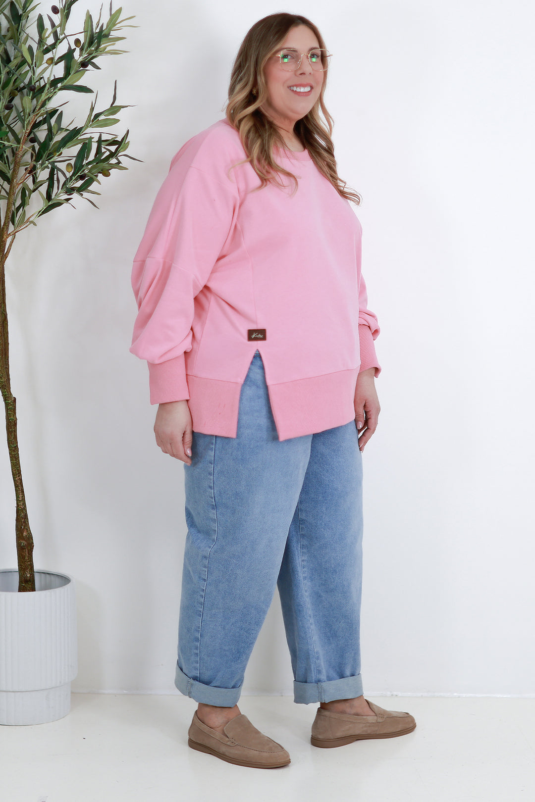 Tess Spring Crew | PINK