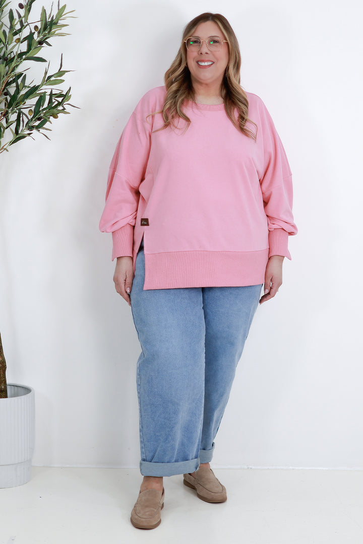 Tess Spring Crew | PINK