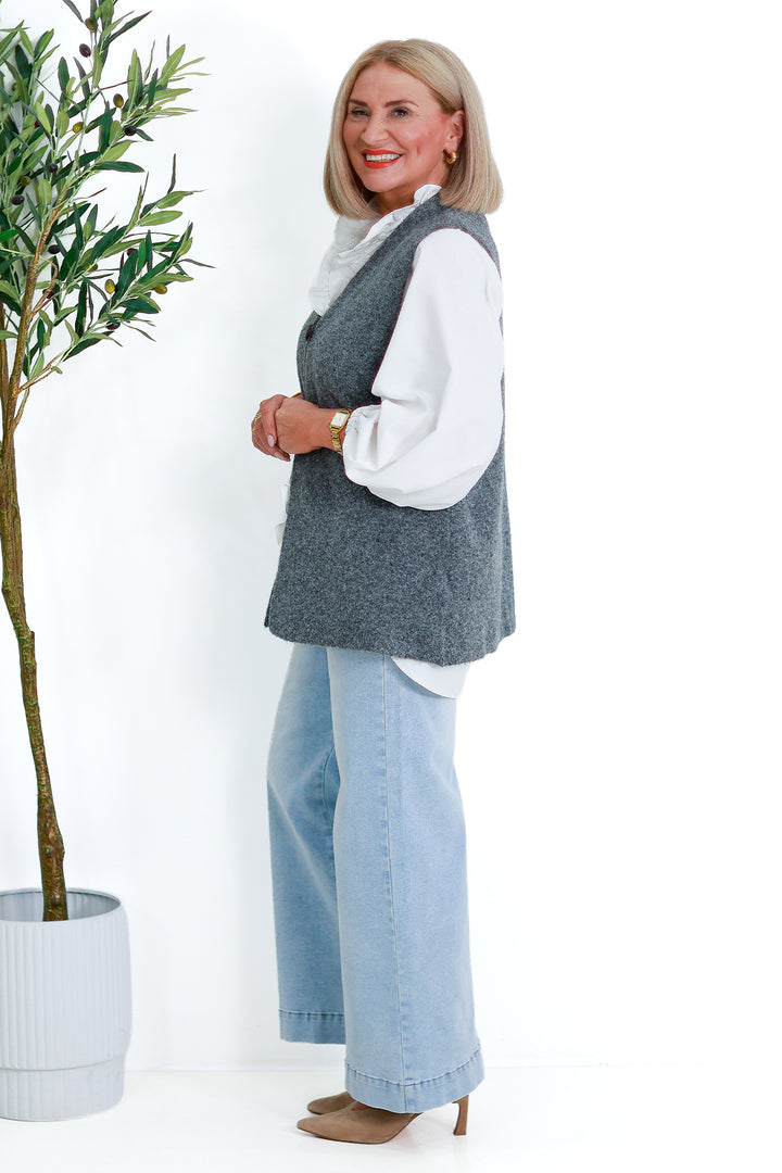 Kalani Vest | DARK GREY