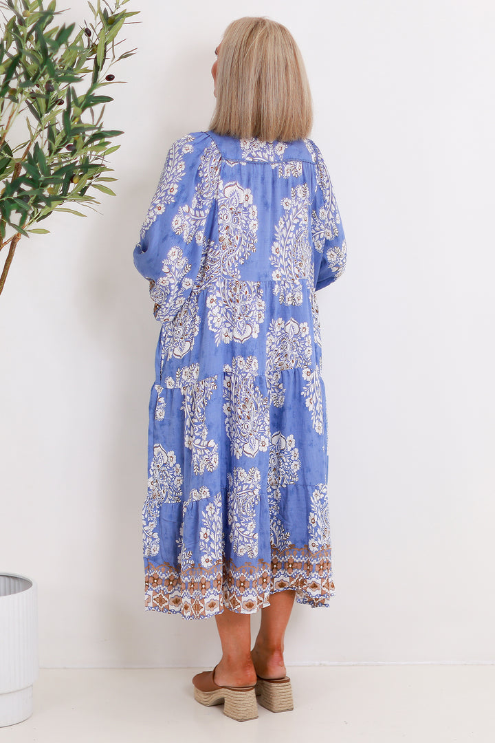 Cassia Dress | BLUE