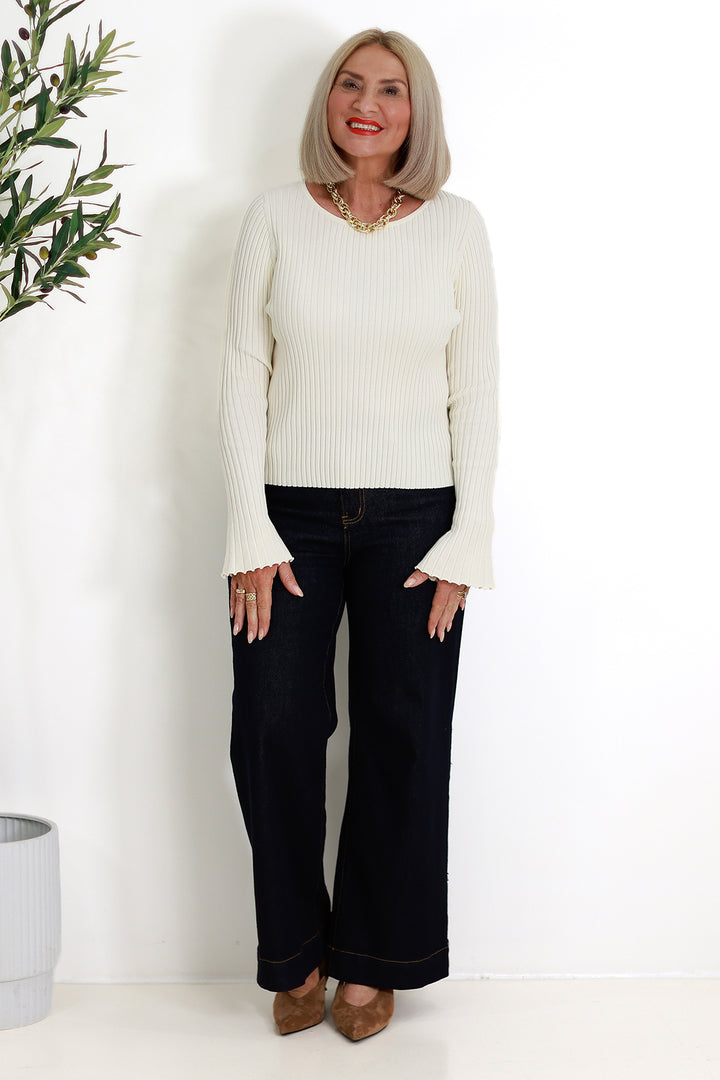 Darby Knit Top | IVORY
