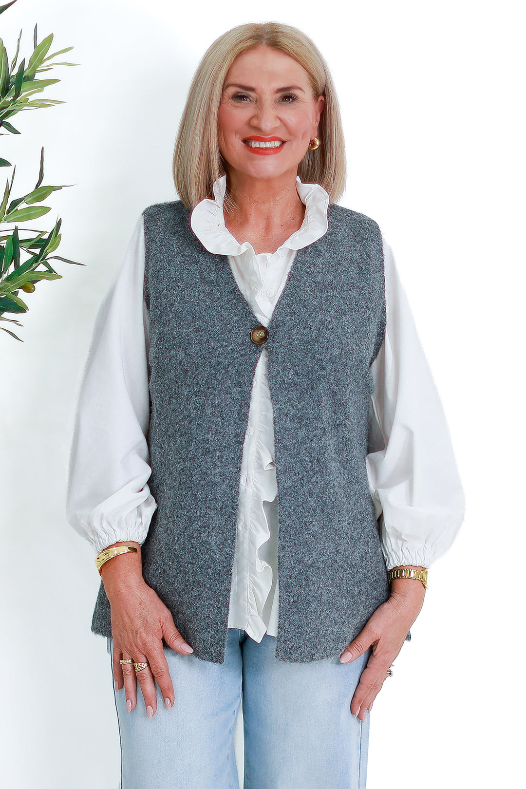 Kalani Vest | DARK GREY