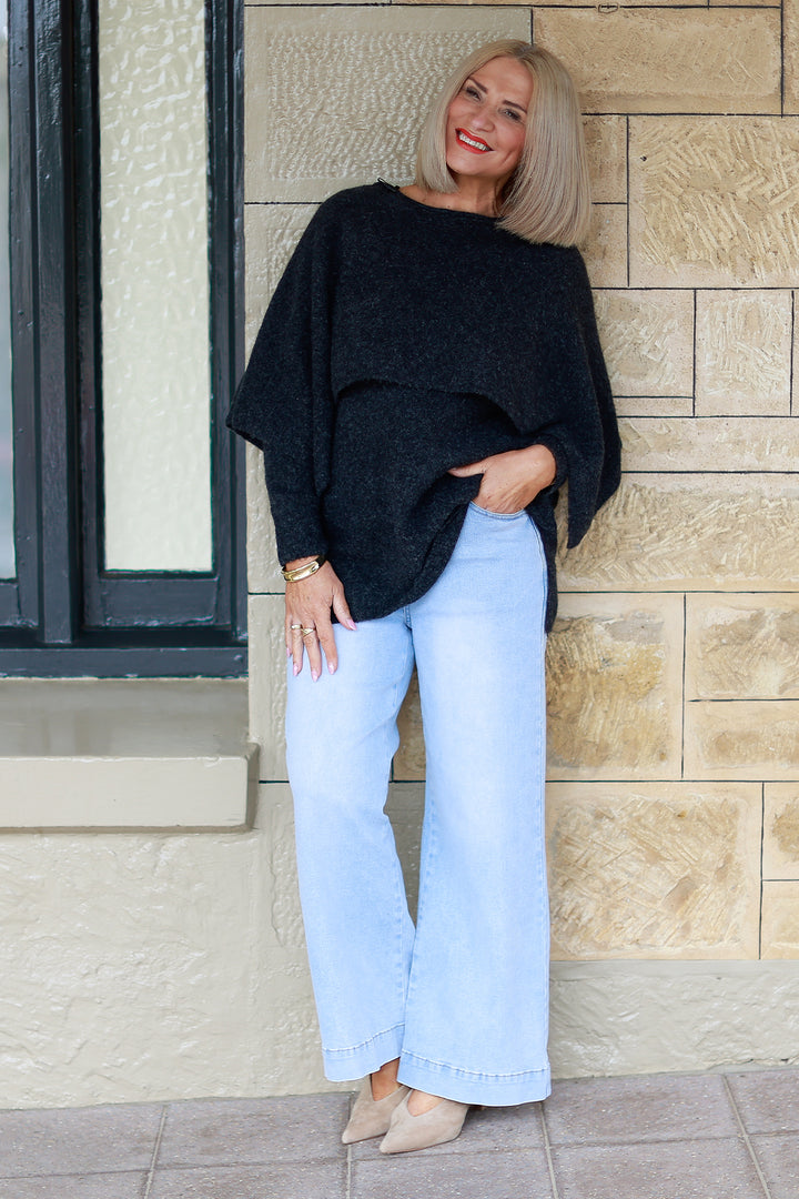 Burano Knit | DK GREY