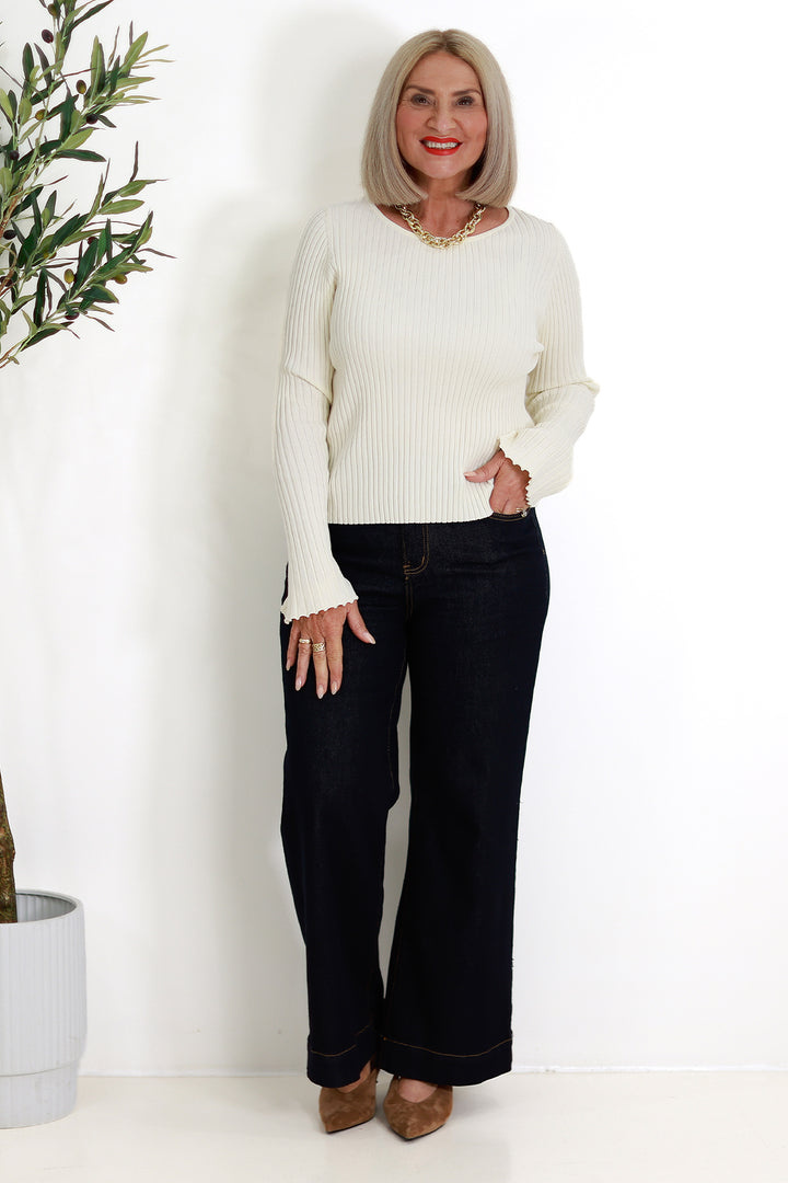 Darby Knit Top | IVORY
