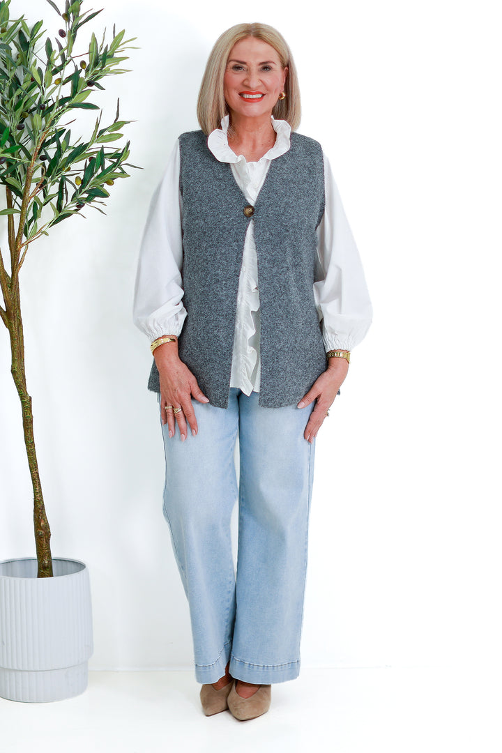 Kalani Vest | DARK GREY