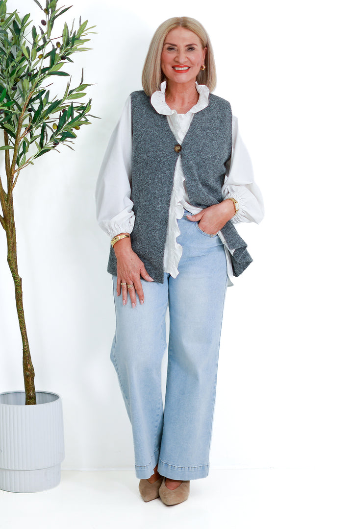 Kalani Vest | DARK GREY