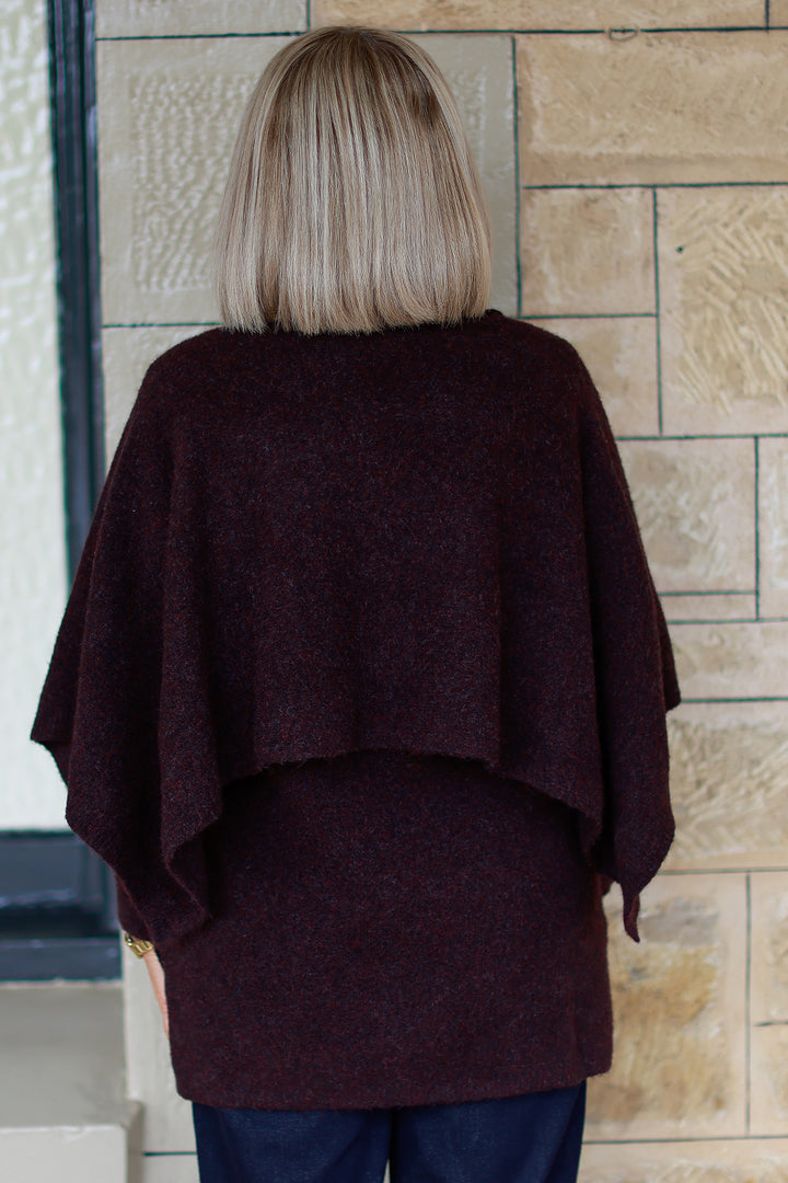 Burano Knit | BURGUNDY