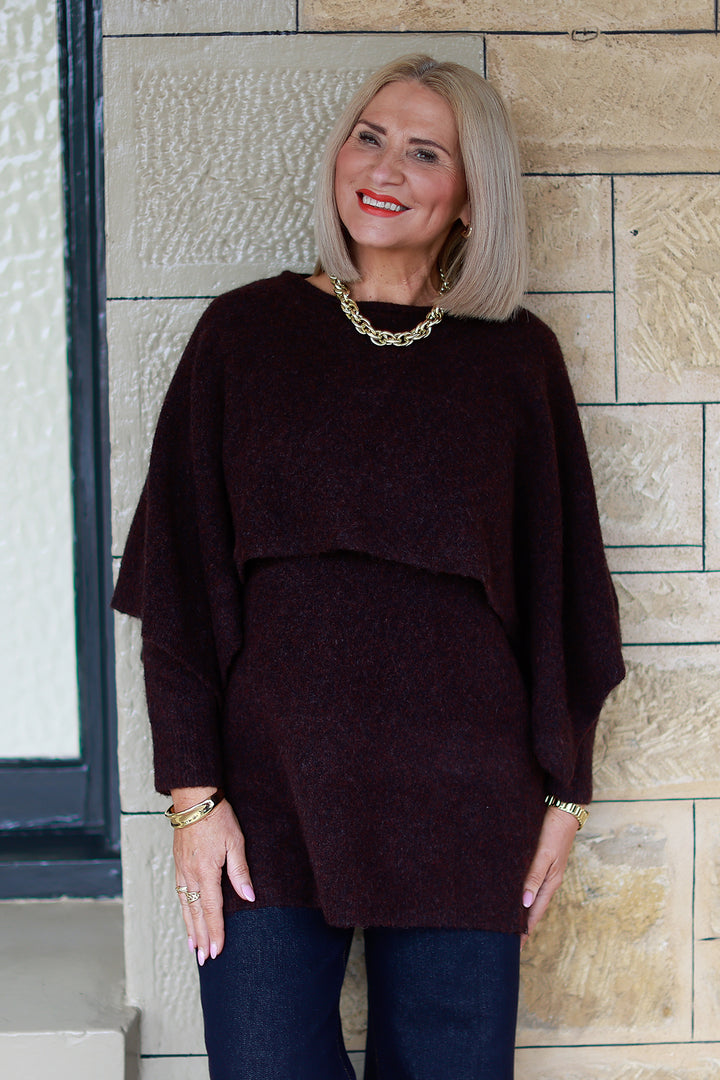 Burano Knit | BURGUNDY