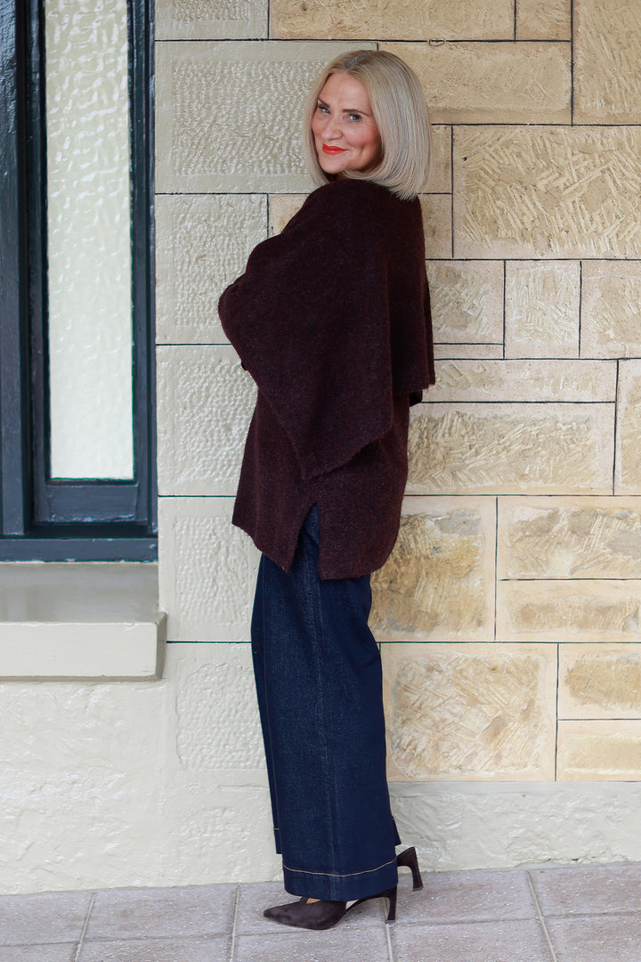 Burano Knit | BURGUNDY