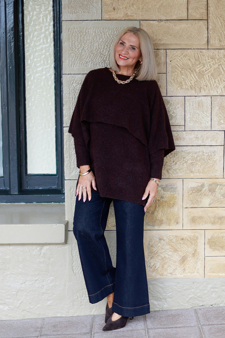 Burano Knit | BURGUNDY