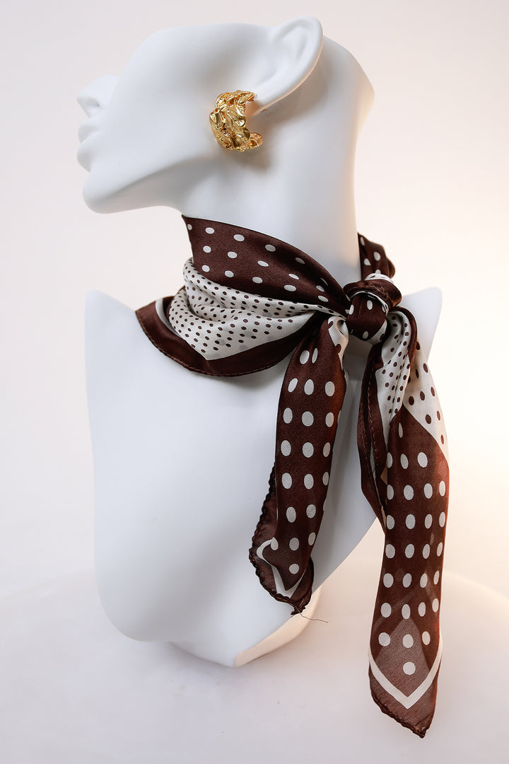 Silk Neck Scarf | POLKADOT
