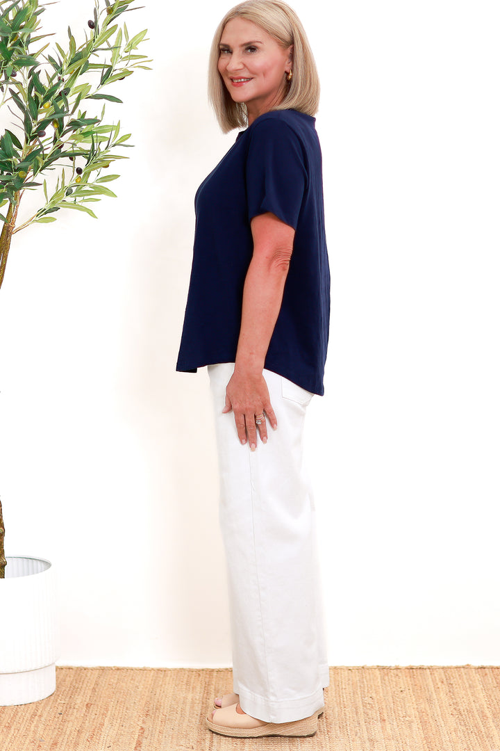 PLAIN T-Shirt | NAVY