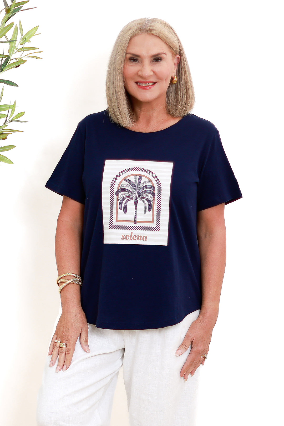 Solena TShirt | NAVY