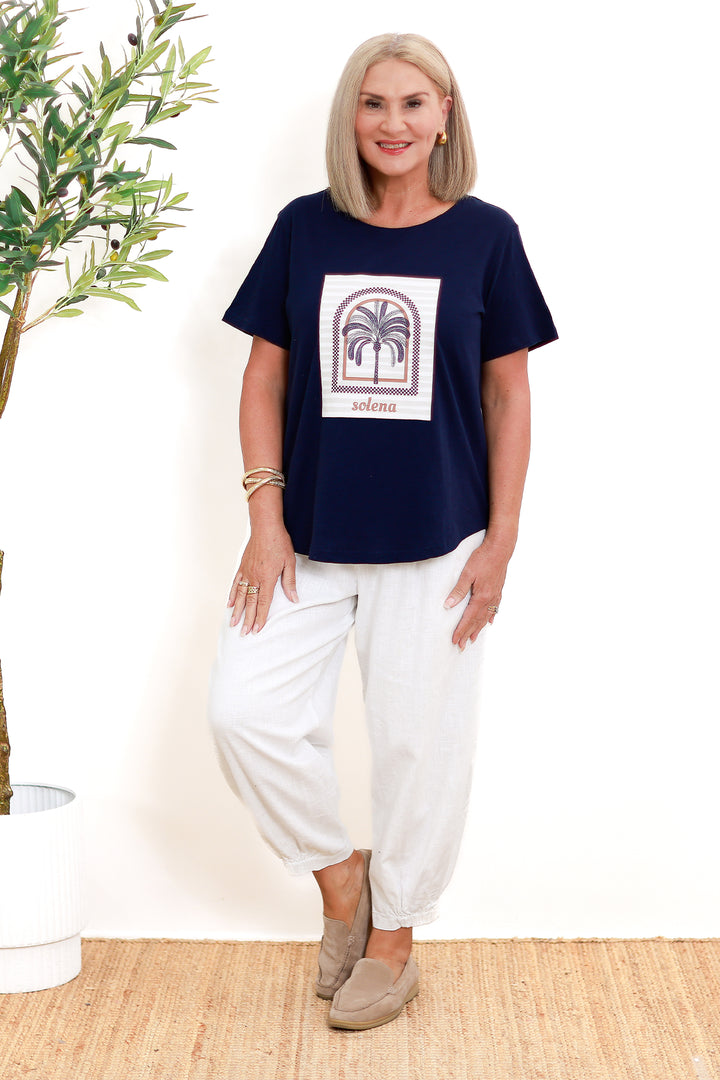 Solena TShirt | NAVY