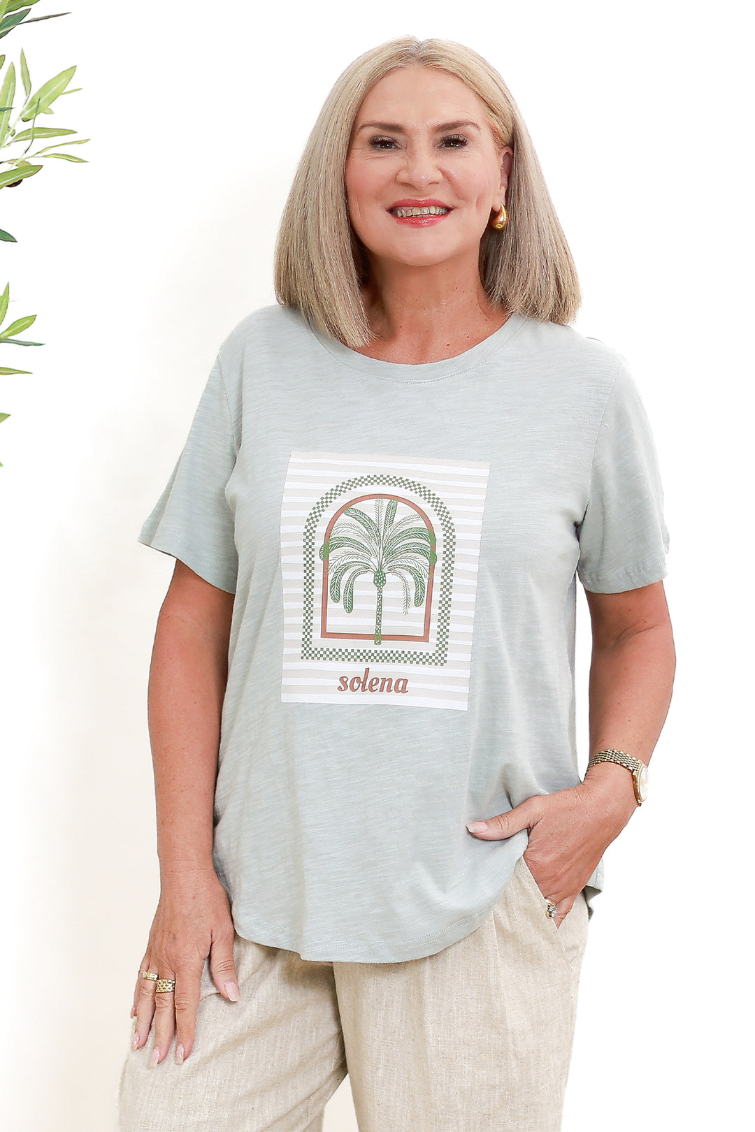 Solena TShirt | SAGE