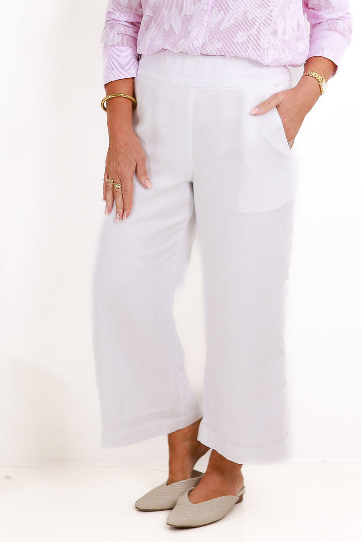 Willow Lite 7/8 Pant | WHITE