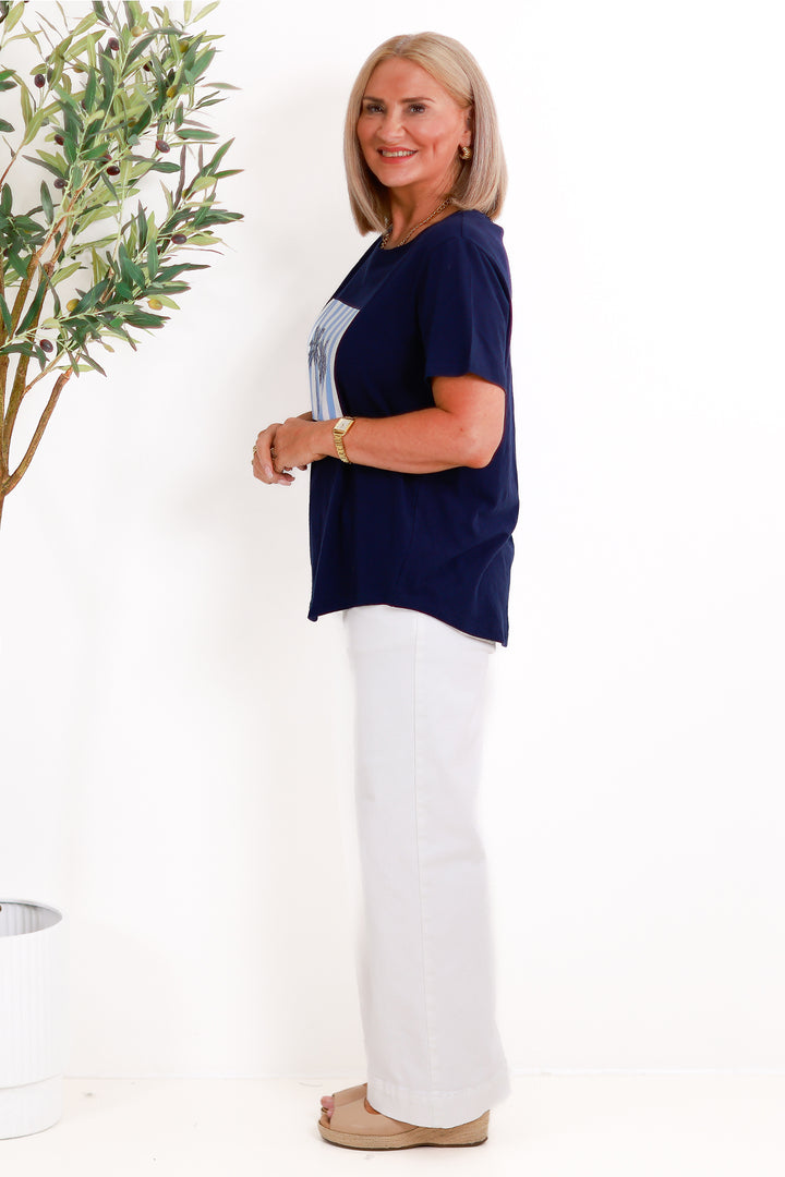 Palm Springs TShirt | NAVY BLUE