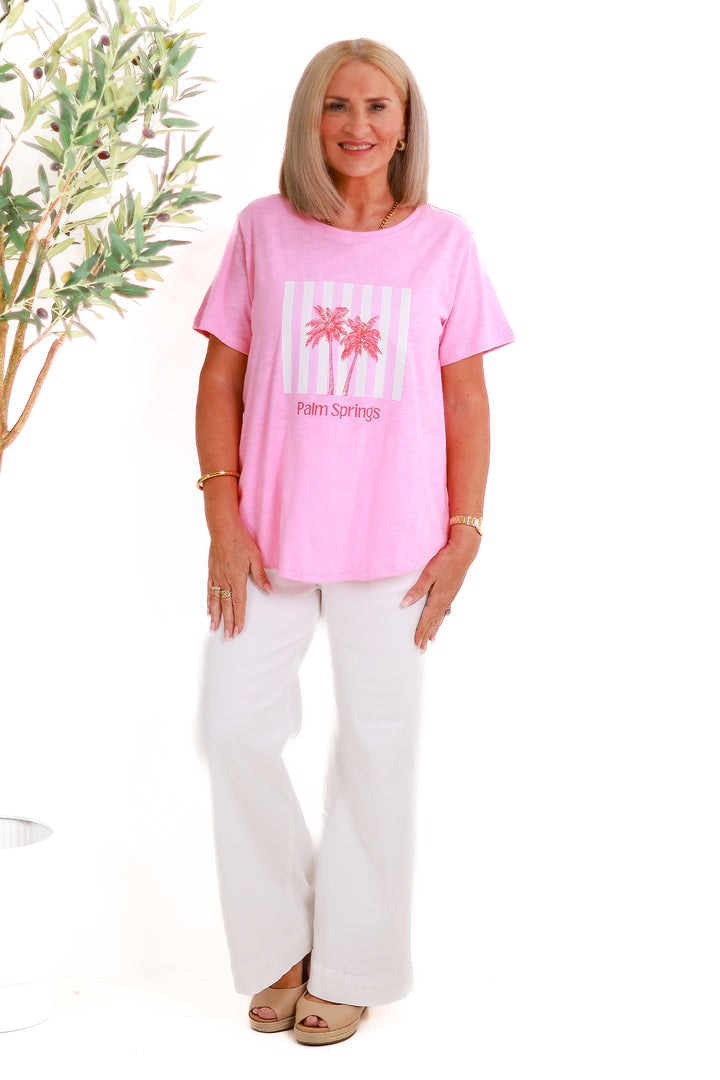 Palm Springs TShirt | PINK
