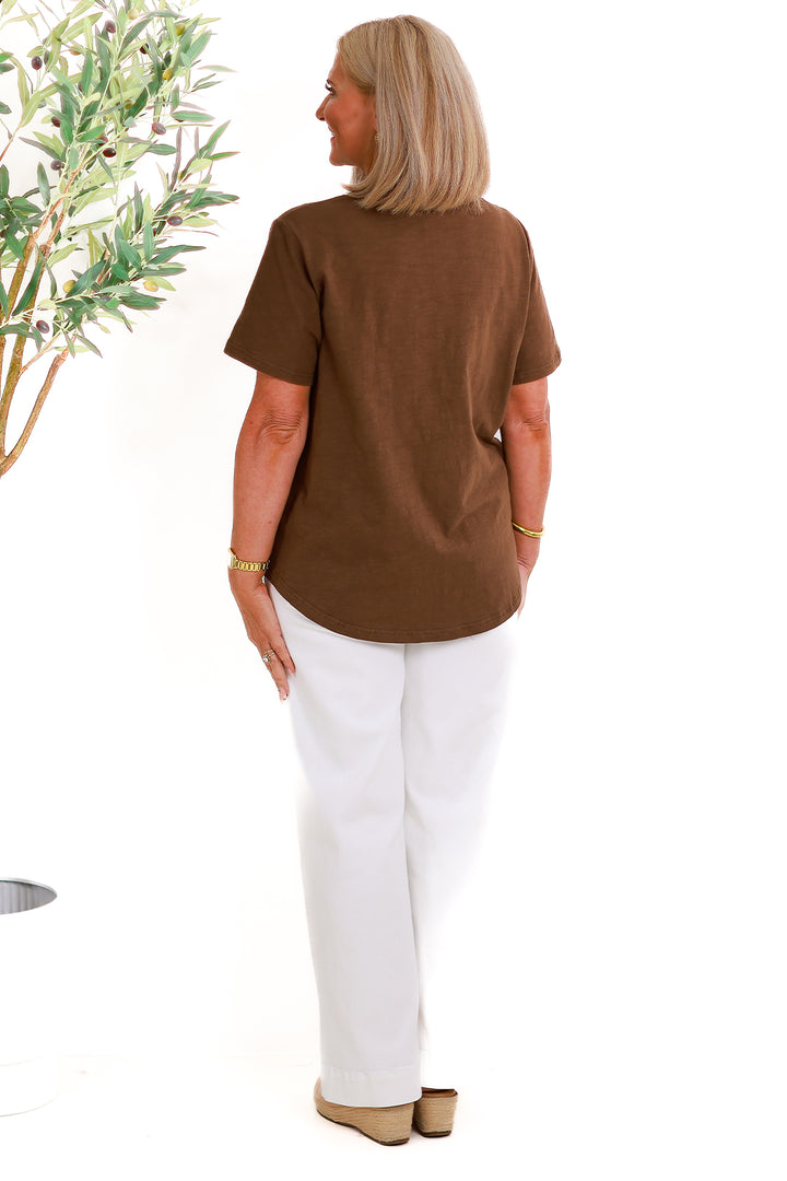 Palm Springs TShirt | COCO Brown