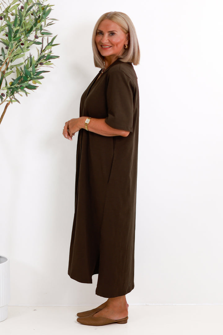 Giselle Collared Tee Dress | COCO