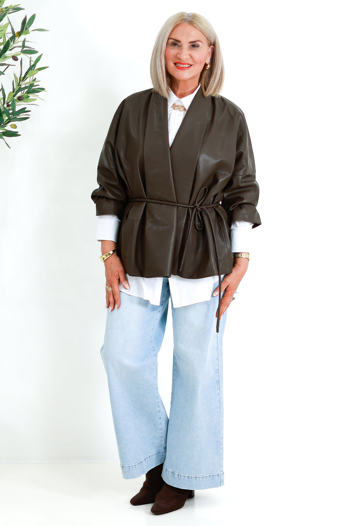 Decadent Jacket | CHOC BROWN