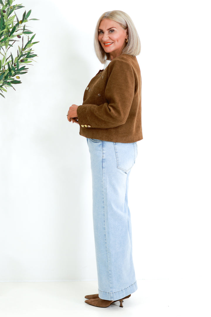 Radiant Jacket | TOBACCO