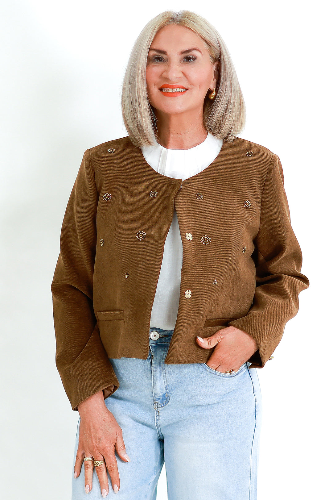 Radiant Jacket | TOBACCO