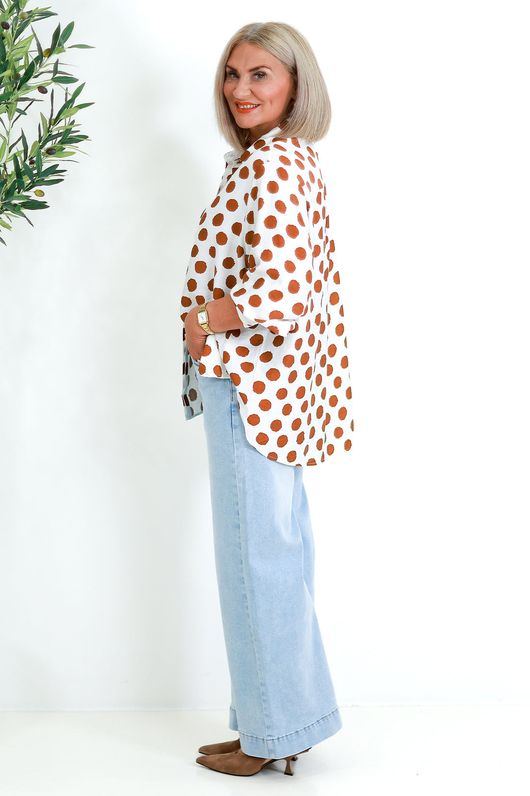 Timeless Shirt | TAN SPOT