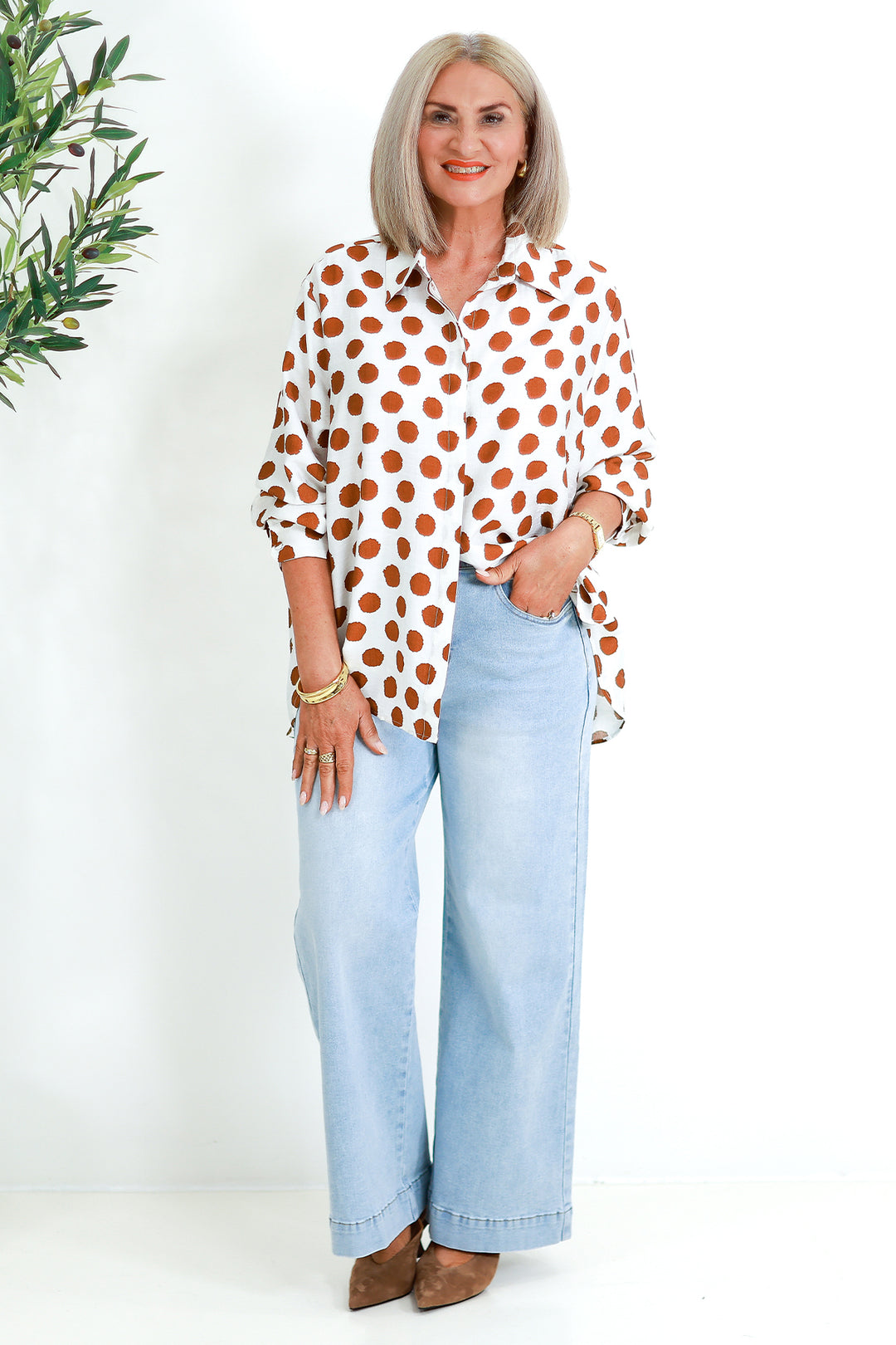 Timeless Shirt | TAN SPOT