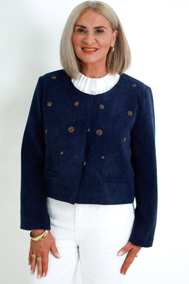 Radiant Jacket | NAVY