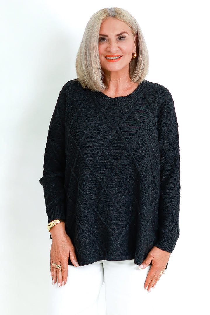 Kiara Relaxed Jumper | CHAR