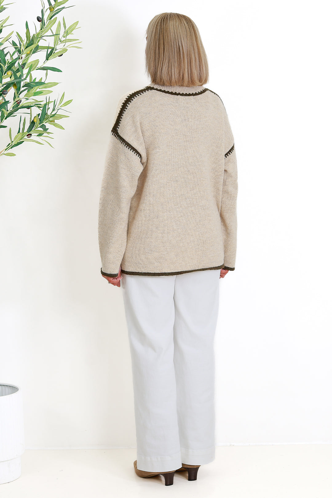 Orin Jumper | DUNE/OLIVE