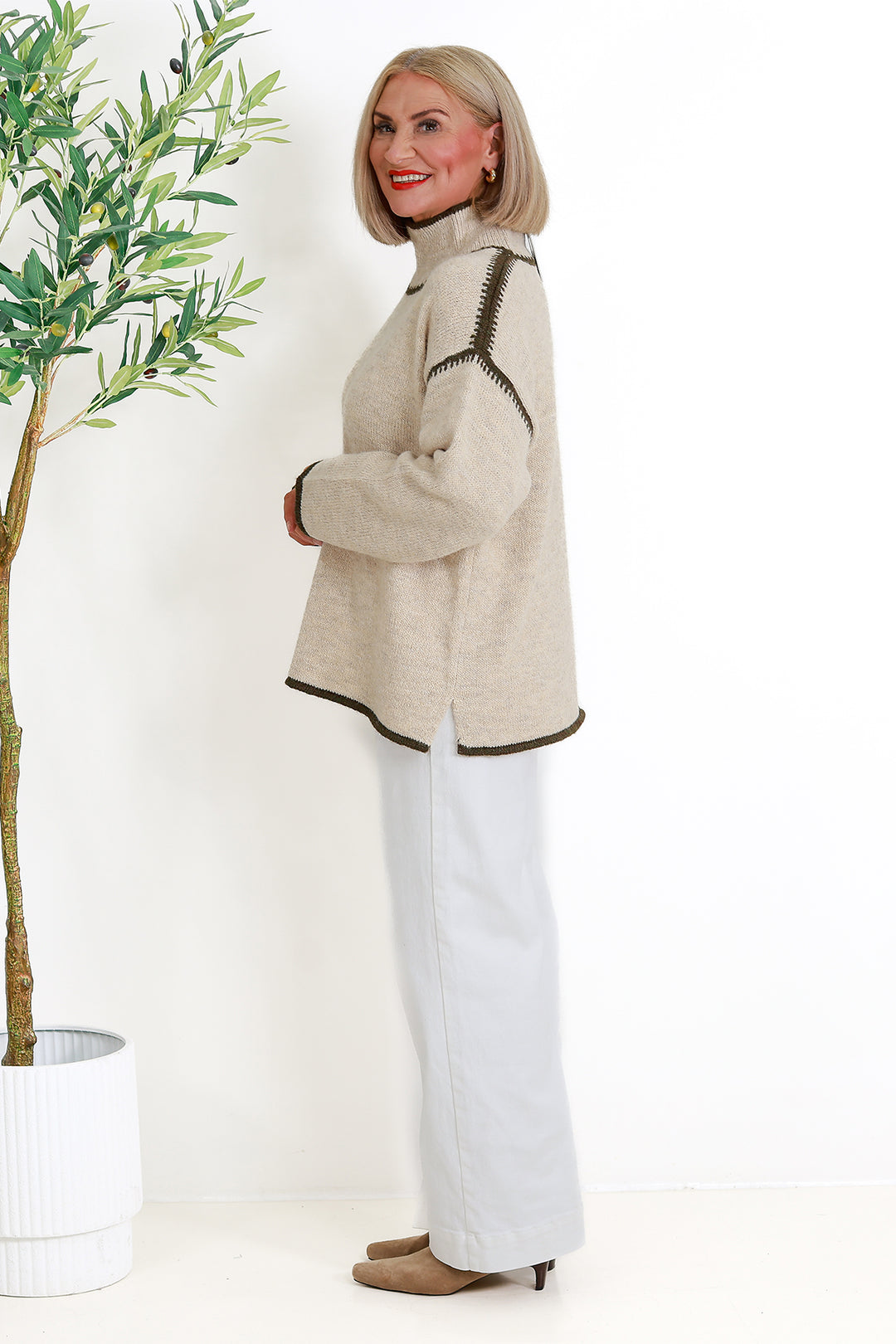 Orin Jumper | DUNE/OLIVE