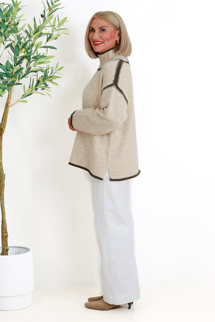 Orin Jumper | DUNE/OLIVE