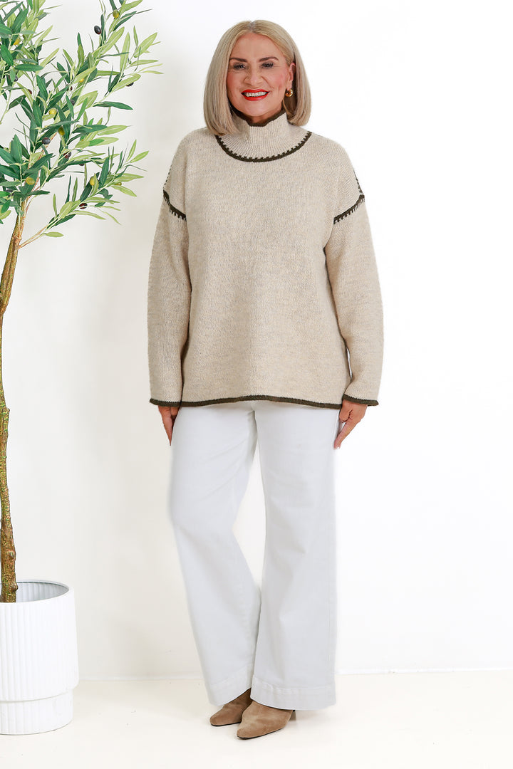 Orin Jumper | DUNE/OLIVE