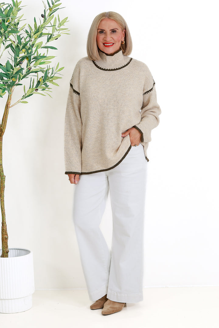 Orin Jumper | DUNE/OLIVE