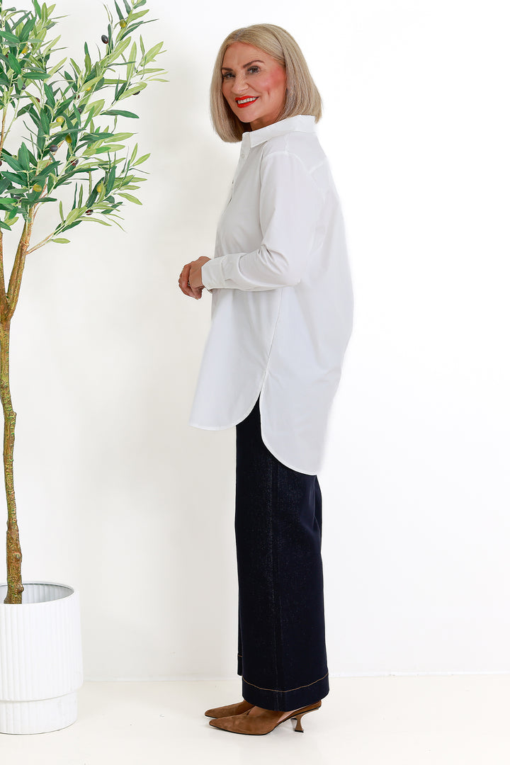 Classic Stretch Shirt | White