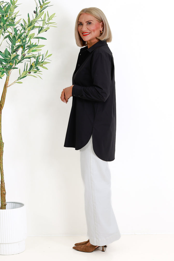 Classic Stretch Shirt | Black