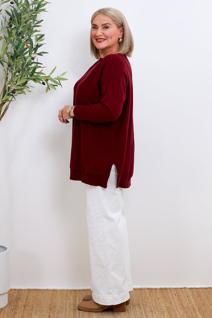 Orlando Knit | WINE