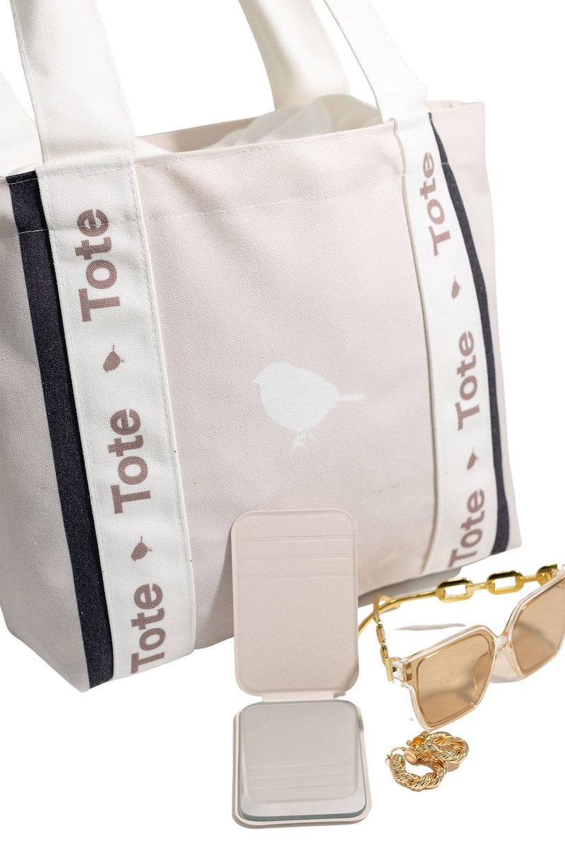 Luxe Lover Pack - Free - Canvas Tote, Sunglasses, Compact & Earrings