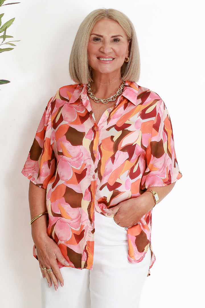 Imara Bell Slv | PINK MULTI
