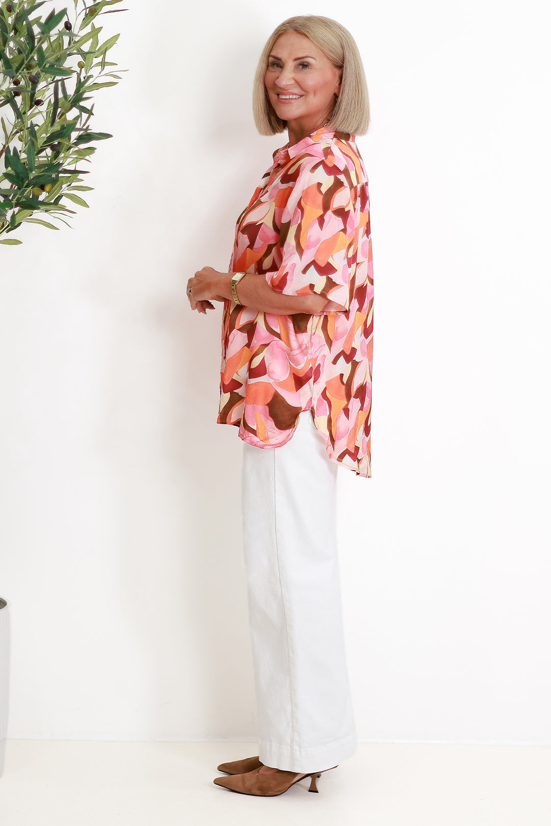 Imara Bell Slv | PINK MULTI
