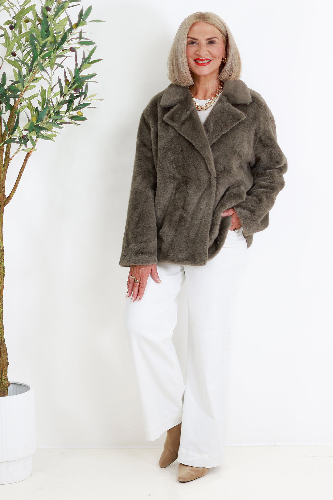 Vivi Fur Jacket | MINK