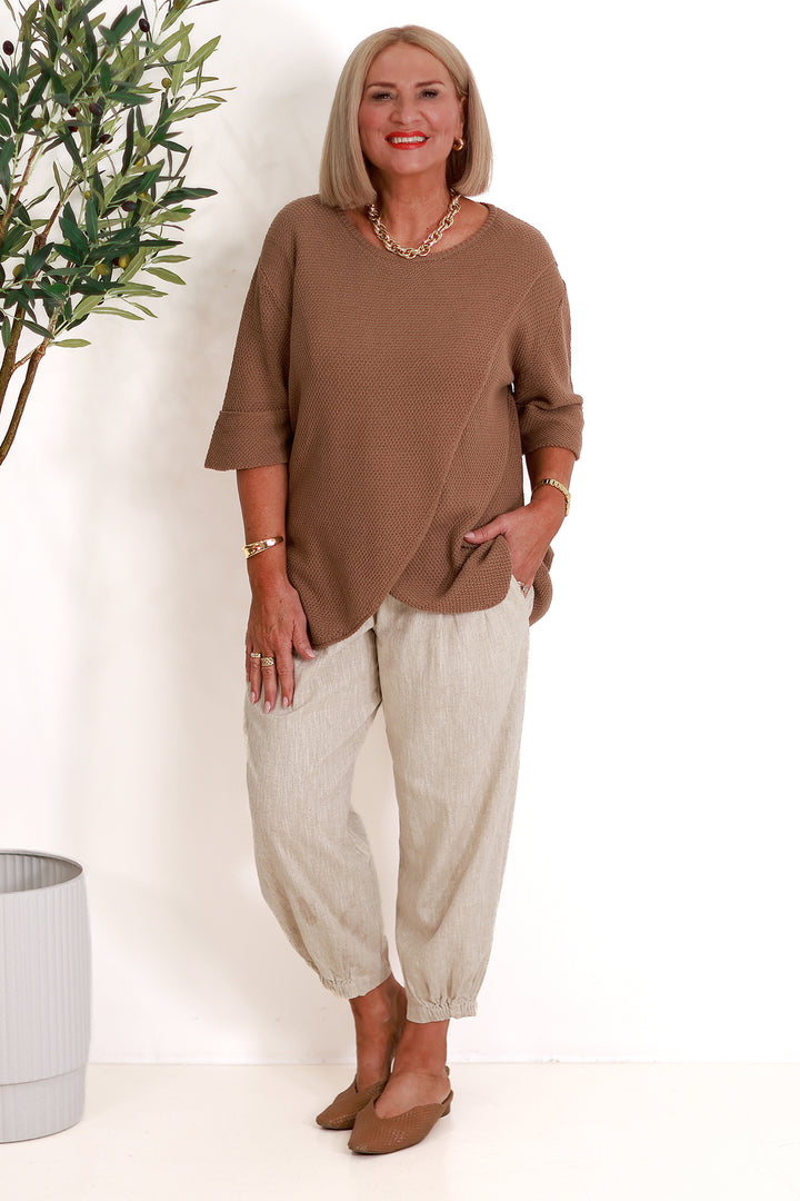 Lantana Cross Over Top | LATTE
